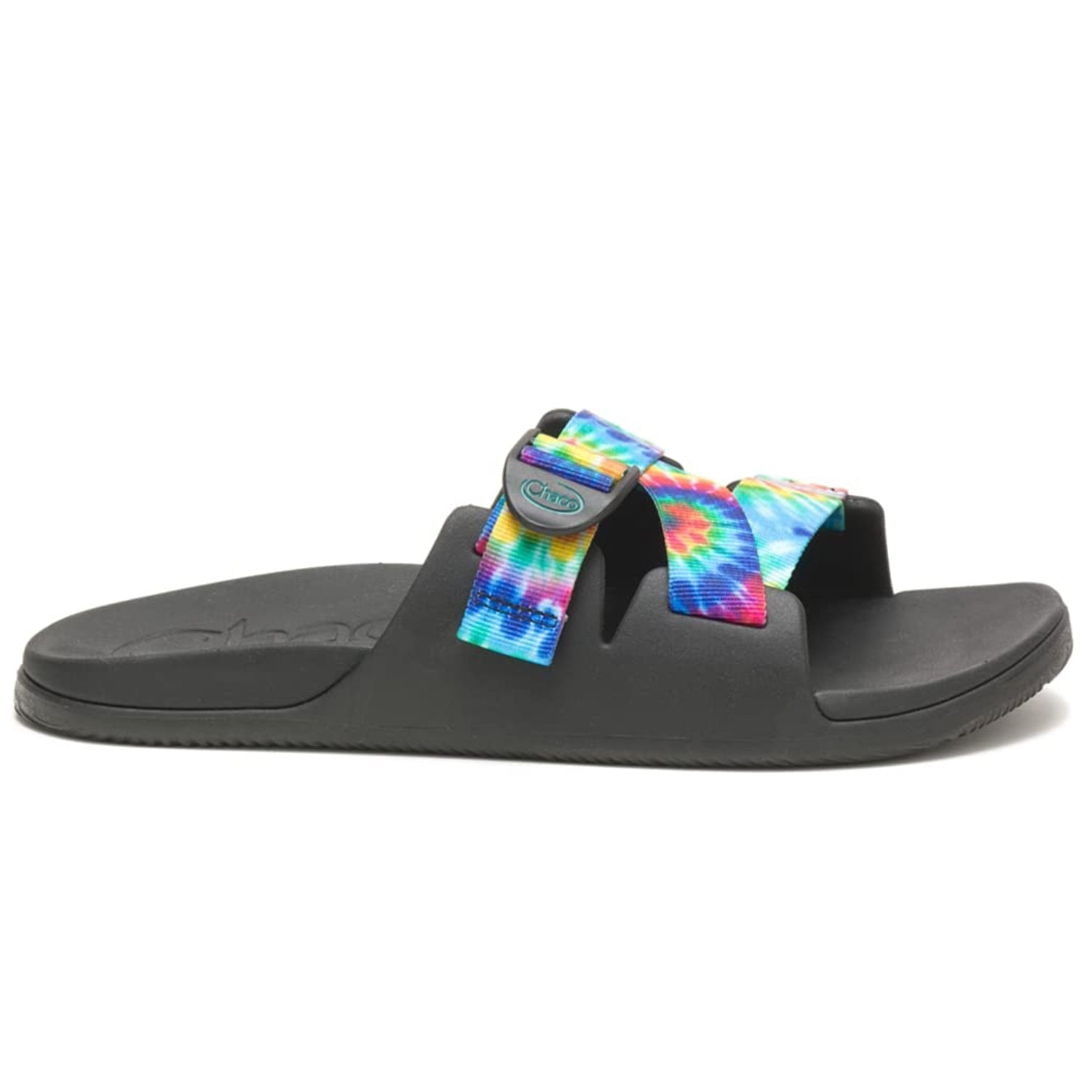 Chaco Chillos Slide - Men's Dark Tie Dye Shoe Deals Outlet