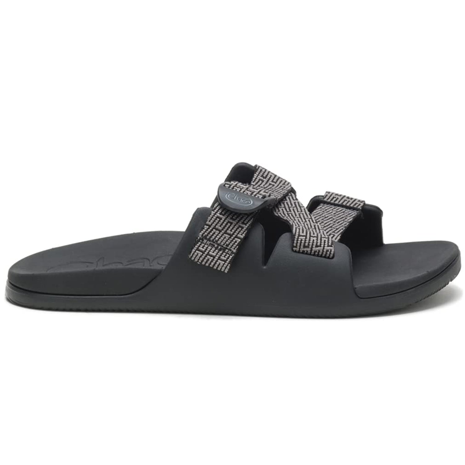 Chaco Chillos Slide - Men's Fret Black Shoe Deals Outlet