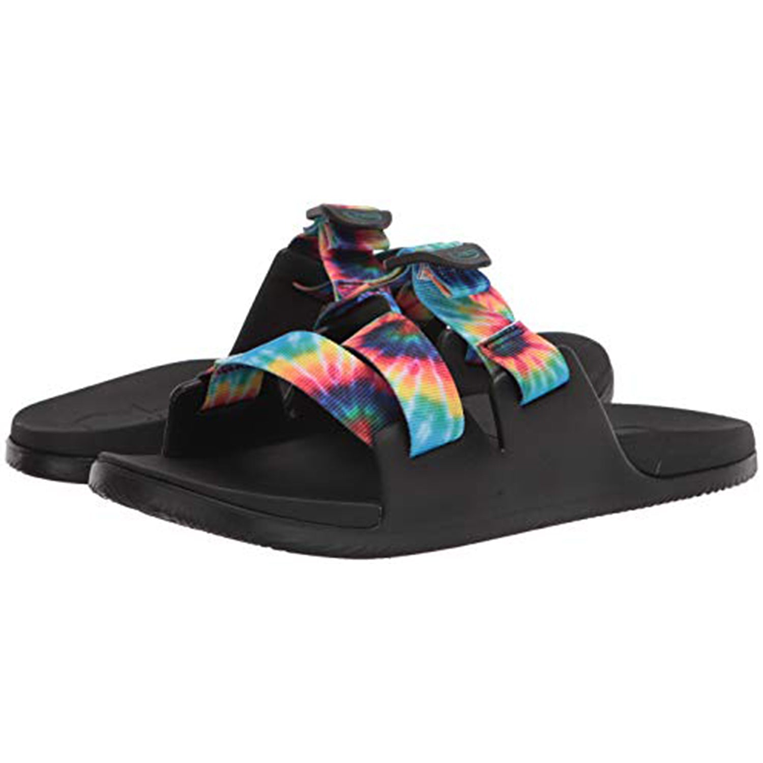 Chaco Chillos Slide - Women's Dark Tie Dye Shoe Deals Outlet