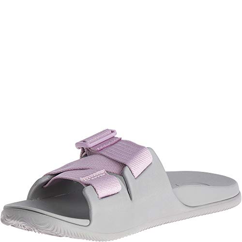 Chaco Chillos Slide - Women's Solid Mauve Shoe Deals Outlet