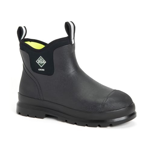 The Original Muck Boot Company Chore Classic Chelsea - Men's Black Shoe Deals Outlet