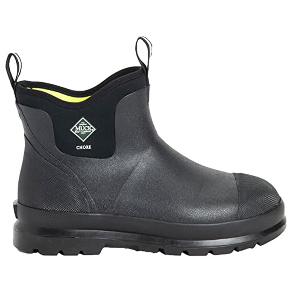 The Original Muck Boot Company Chore Classic Chelsea - Men's Black Shoe Deals Outlet