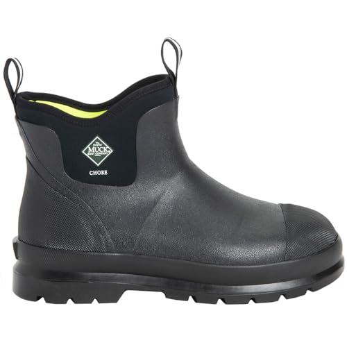 The Original Muck Boot Company Chore Classic Chelsea - Men's Black Shoe Deals Outlet