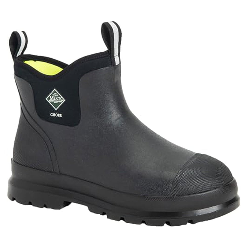 The Original Muck Boot Company Chore Classic Chelsea - Men's Black Shoe Deals Outlet
