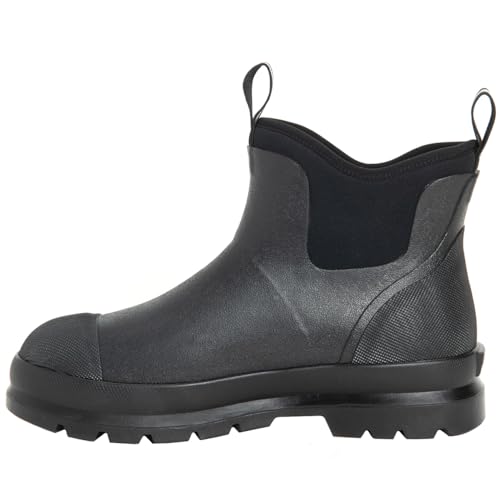 The Original Muck Boot Company Chore Classic Chelsea - Men's Black Shoe Deals Outlet