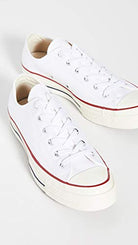 Converse Chuck 70 Low - Top - Unisex Multicolour White Garnet Egret 102 Shoe Deals Outlet