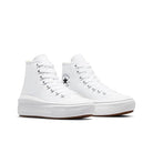 Converse Chuck Taylor All Star Move Platform High - Top - Women's White Black Shoe Deals Outlet