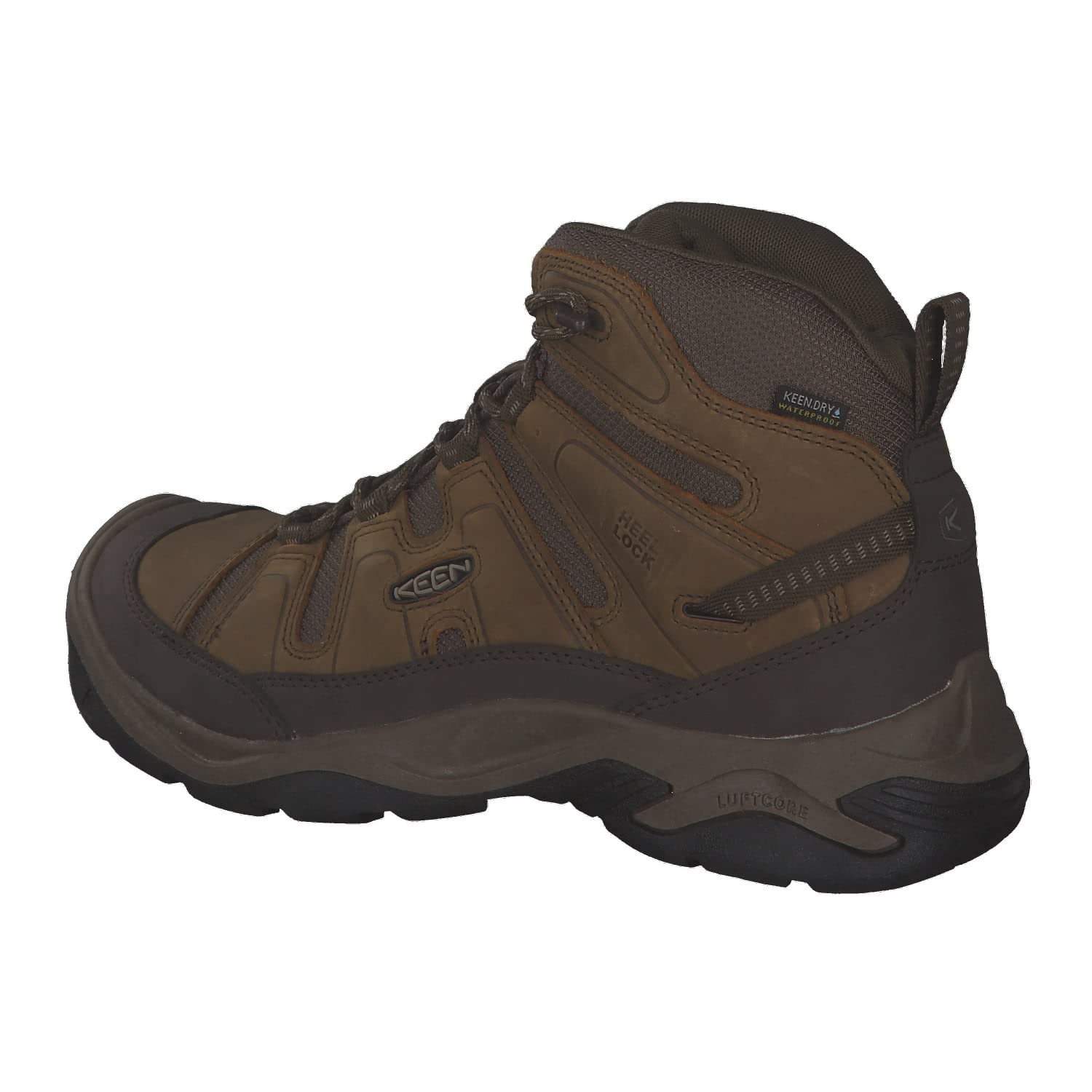 KEEN Circadia Mid Waterproof - Men's Bison/Brindle Shoe Deals Outlet