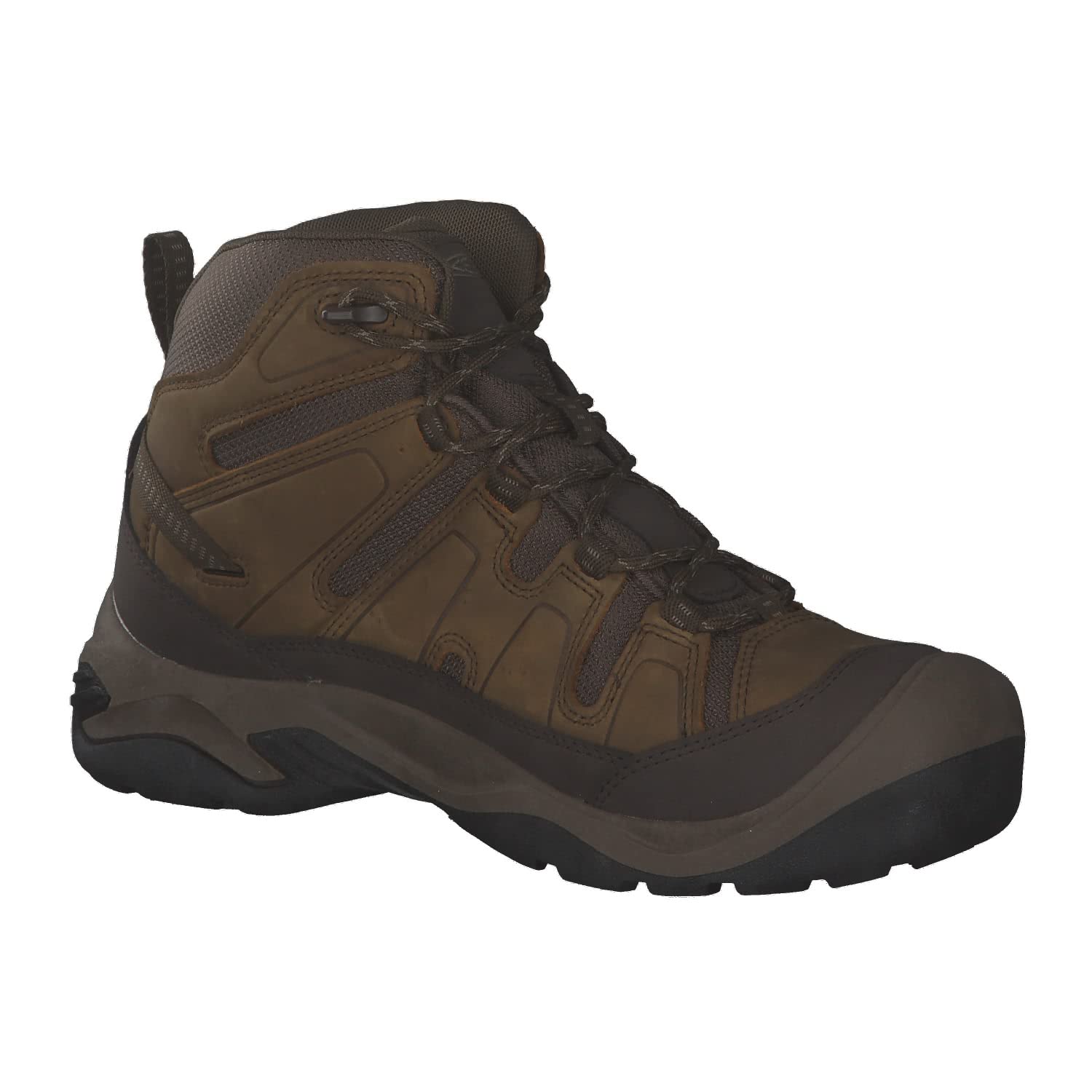 KEEN Circadia Mid Waterproof - Men's Bison/Brindle Shoe Deals Outlet