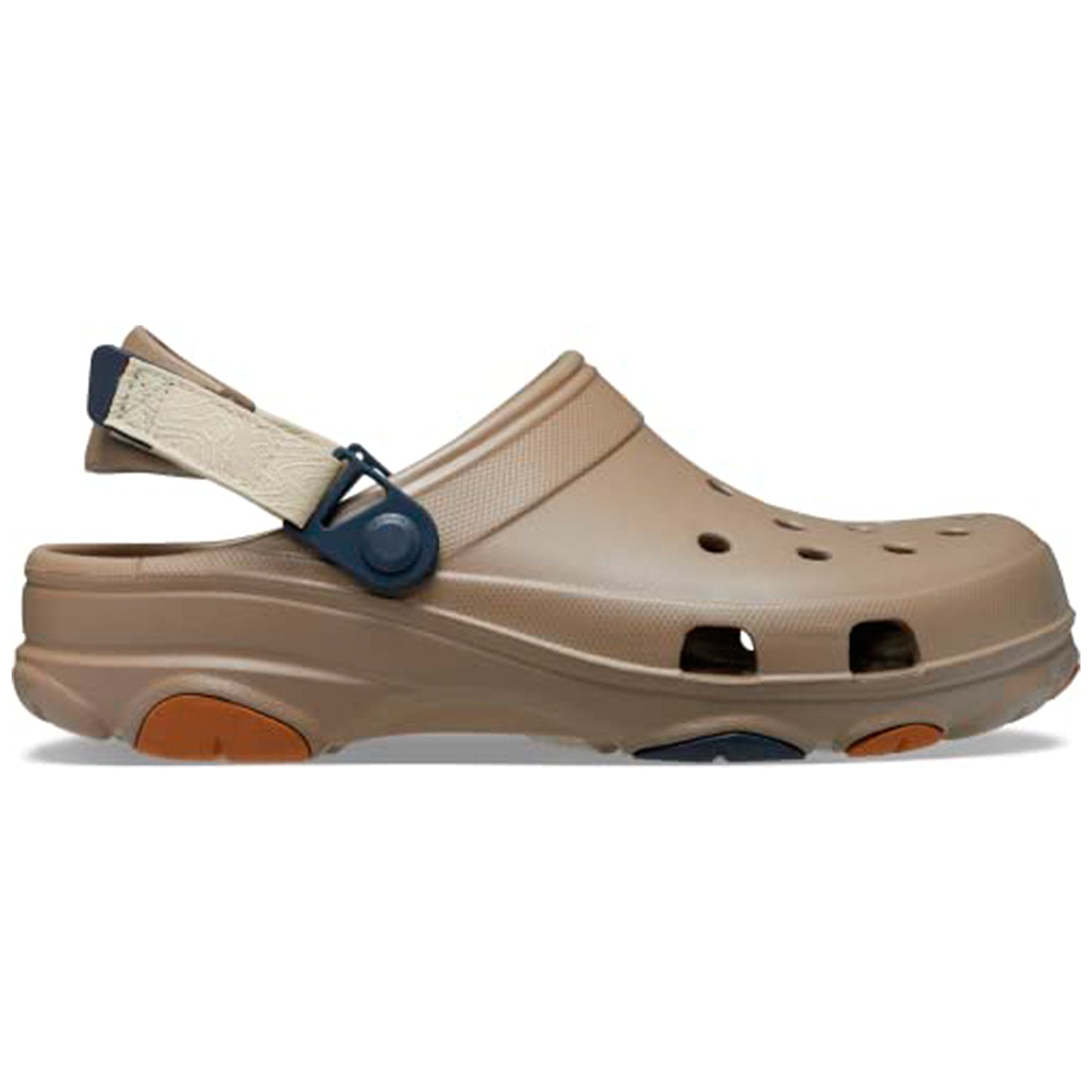 Crocs Classic All - Terrain Clog - Unisex Khaki/Multi Shoe Deals Outlet