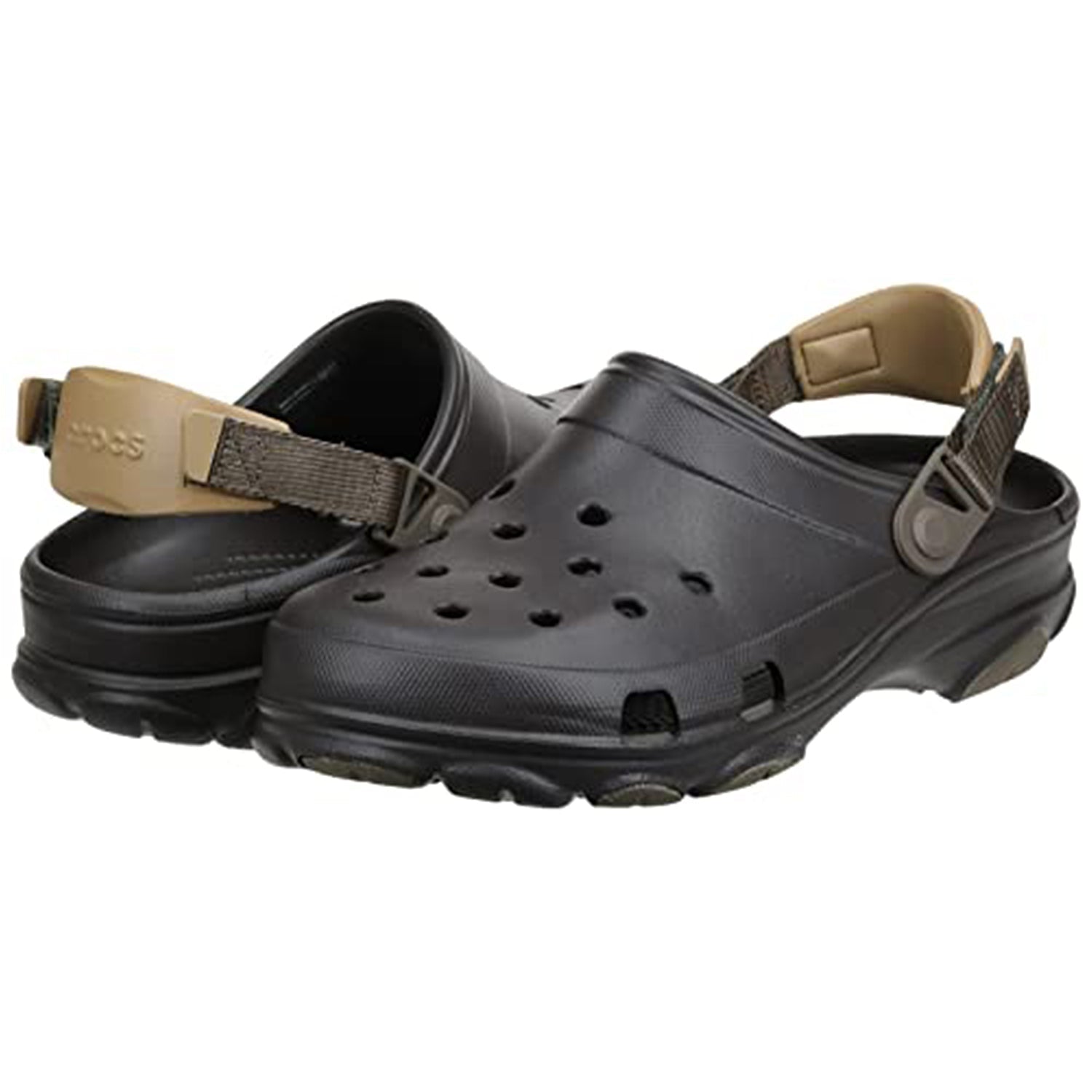 Crocs Classic All - Terrain Clog - Unisex Espresso Shoe Deals Outlet