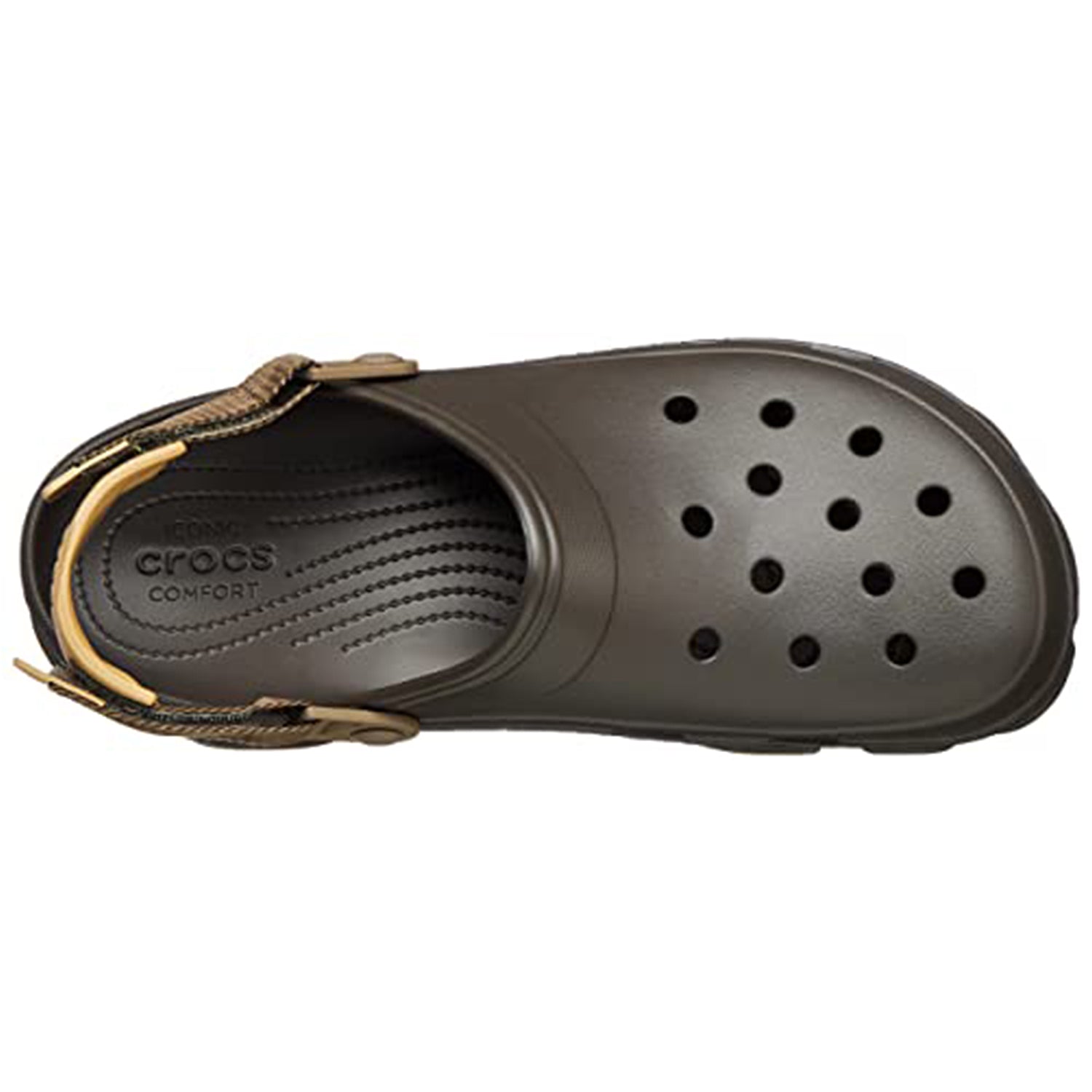Crocs Classic All - Terrain Clog - Unisex Espresso Shoe Deals Outlet