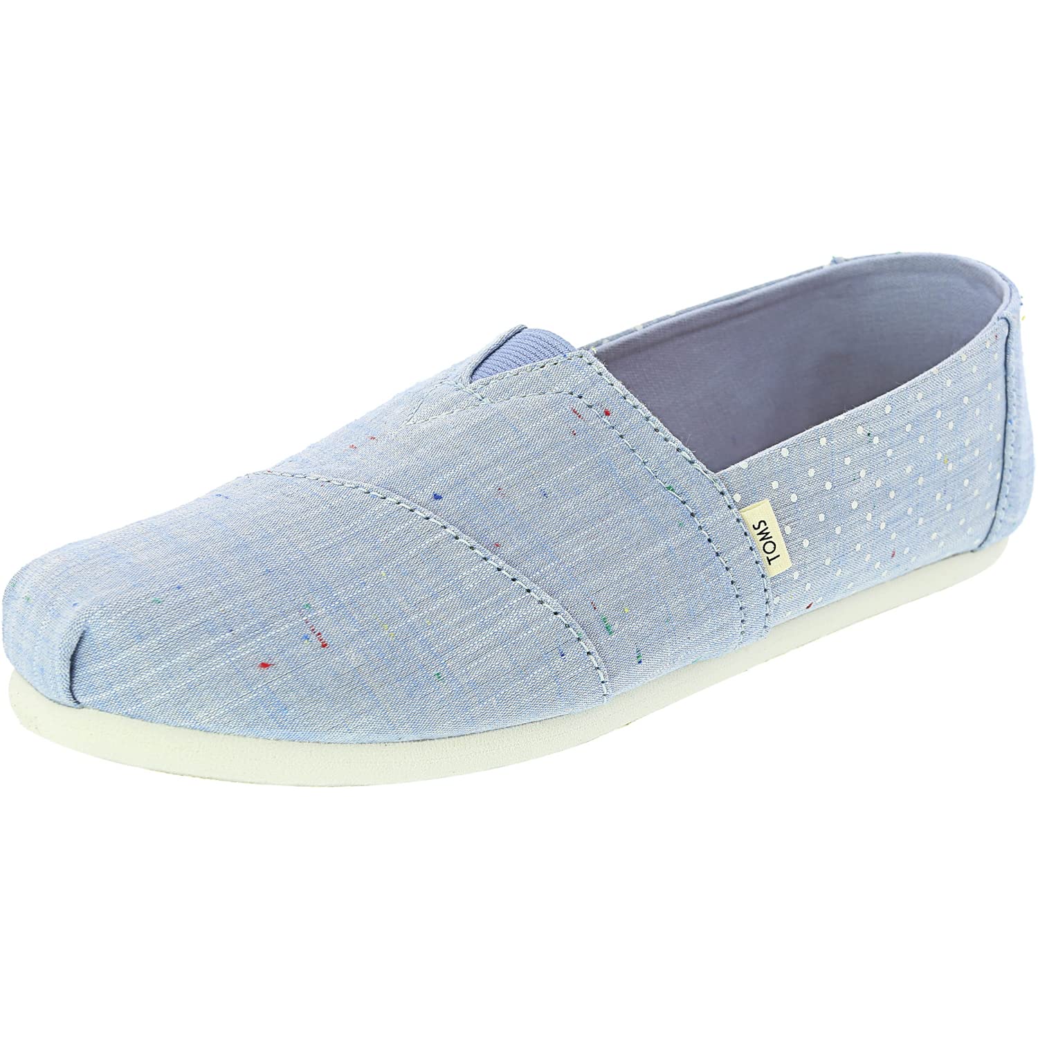 TOMS Classic Alpargata - Kids Bliss Blue Speckled Shoe Deals Outlet