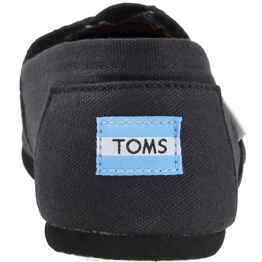 TOMS Classic Canvas - Men's Black on Black Shoe Deals Outlet