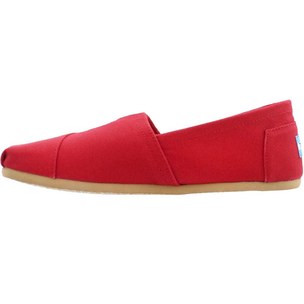 TOMS Classic Canvas - Men's Red Shoe Deals Outlet