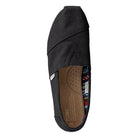 TOMS Classic Canvas - Men's Black White Shoe Deals Outlet