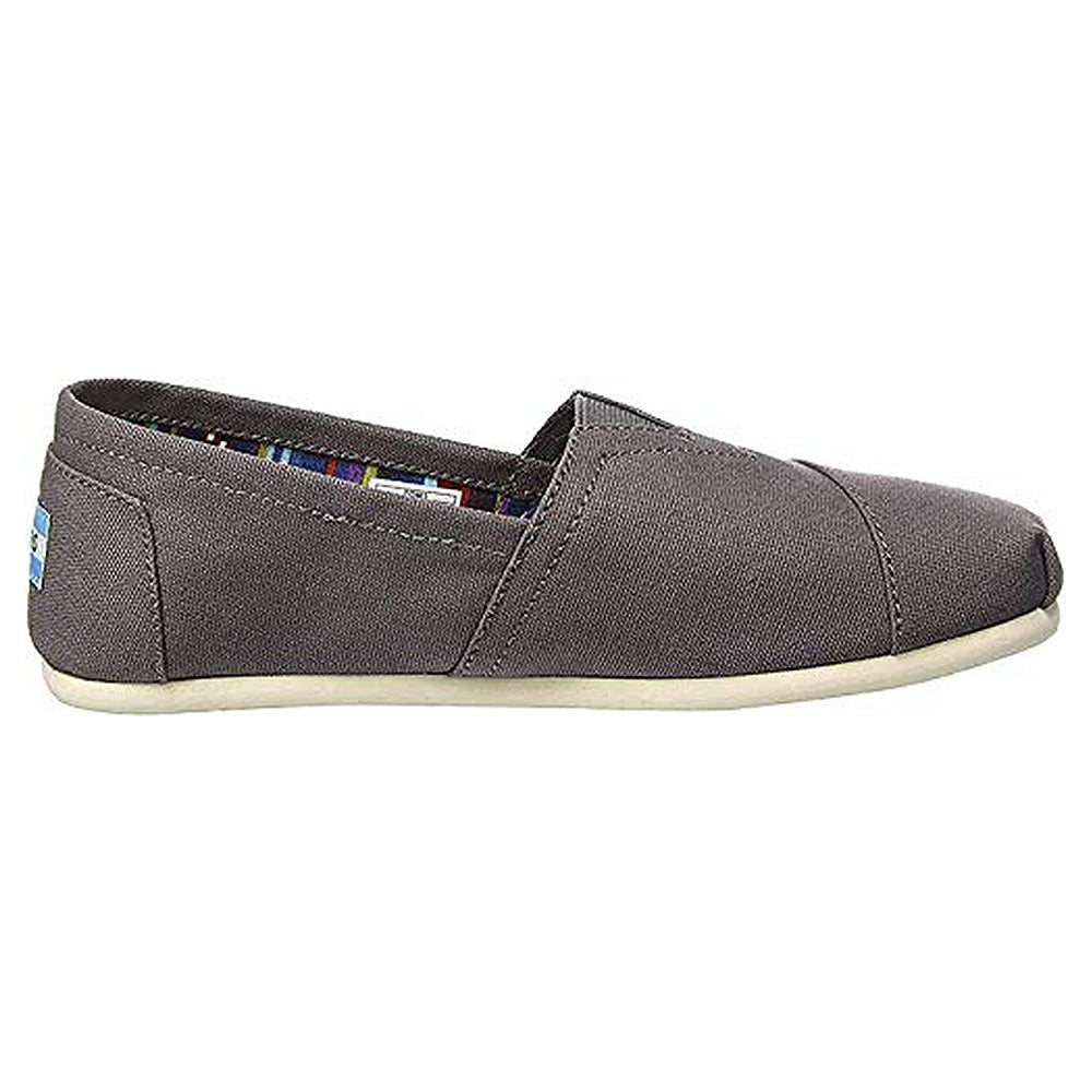 TOMS Classic Canvas - Men's Dark Grey Shoe Deals Outlet