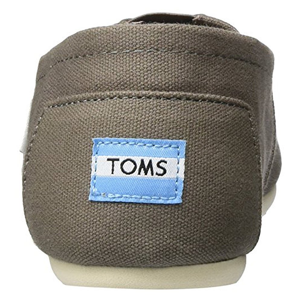 TOMS Classic Canvas - Men's Dark Grey Shoe Deals Outlet