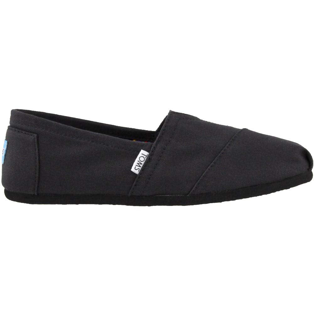 TOMS Classic Canvas - Men's Black on Black Shoe Deals Outlet