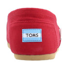 TOMS Classic Canvas - Men's Red Shoe Deals Outlet