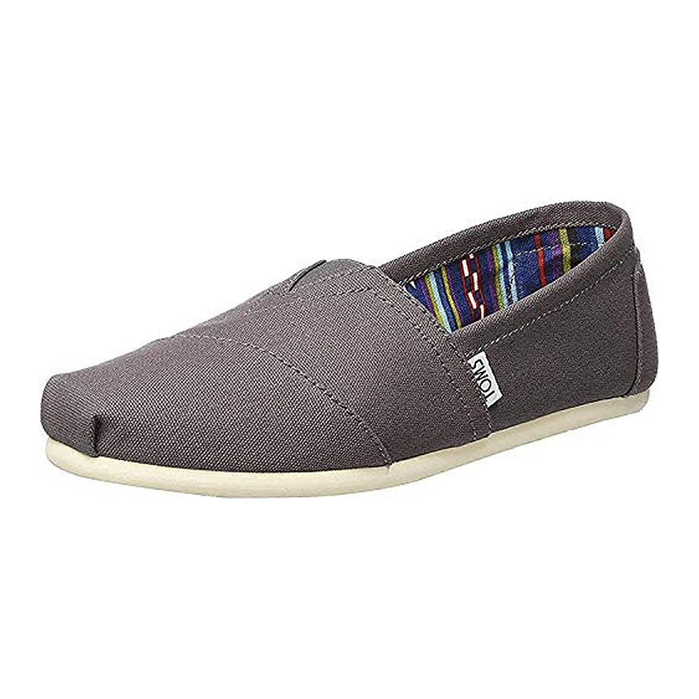 TOMS Classic Canvas - Men's Ash Canvas Shoe Deals Outlet