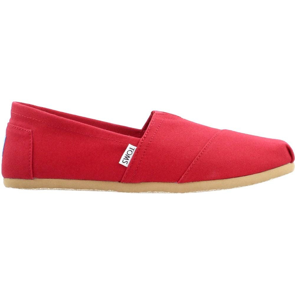 TOMS Classic Canvas - Men's Red Shoe Deals Outlet