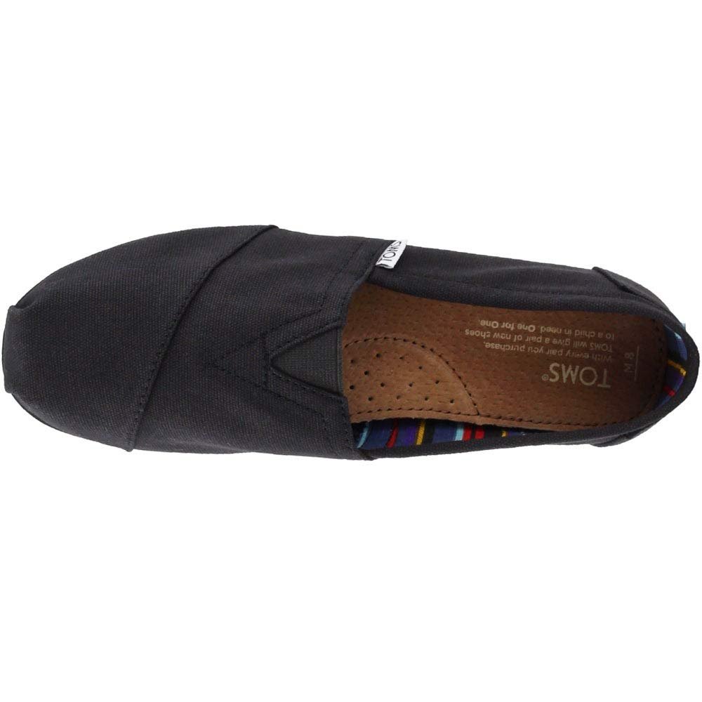 TOMS Classic Canvas - Men's Black on Black Shoe Deals Outlet