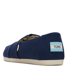 TOMS Classic Canvas - Women's Navy Recycled Cotton Canvas Shoe Deals Outlet