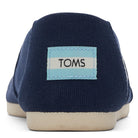 TOMS Classic Canvas - Women's Navy Recycled Cotton Canvas Shoe Deals Outlet