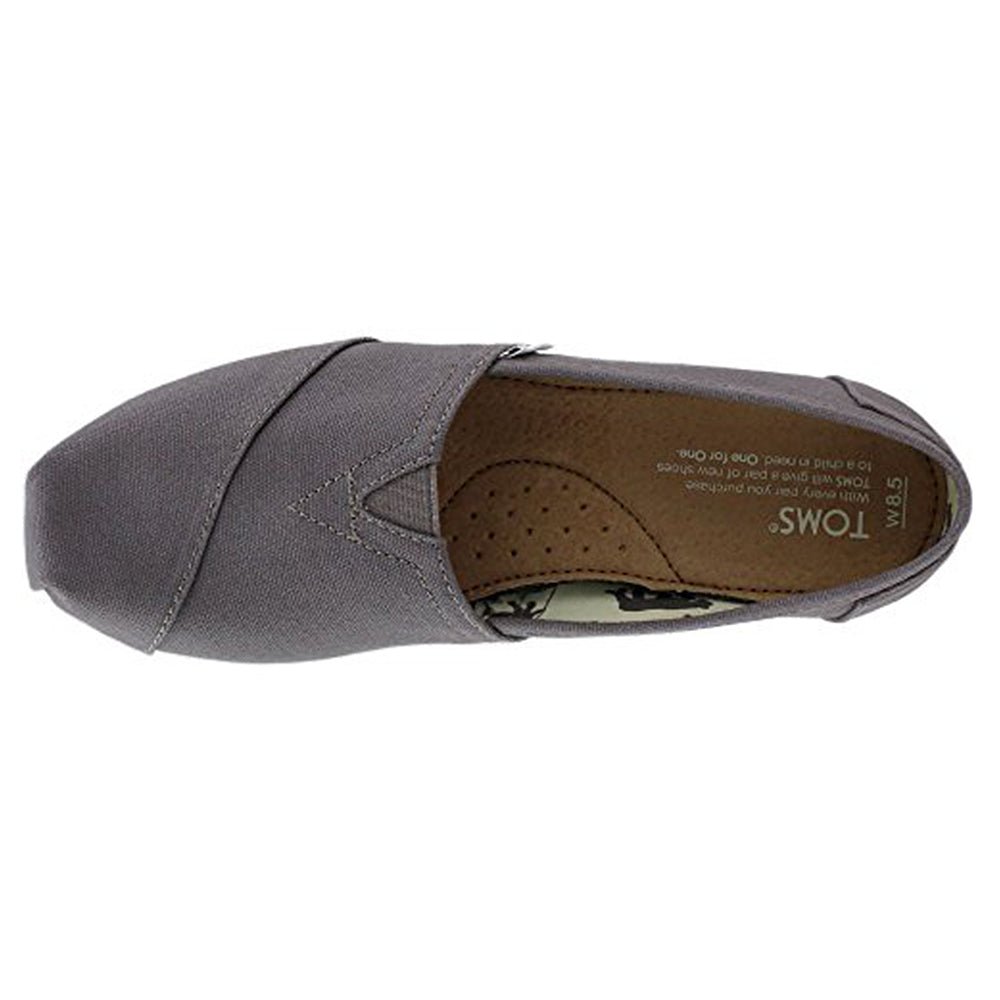 TOMS Classic Canvas - Women's Ash Canvas Shoe Deals Outlet