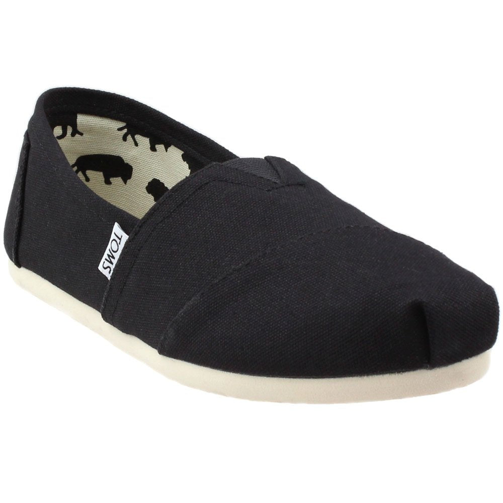 TOMS Classic Canvas - Women's Black Shoe Deals Outlet