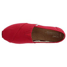 TOMS Classic Canvas - Women's Red Canvas Shoe Deals Outlet