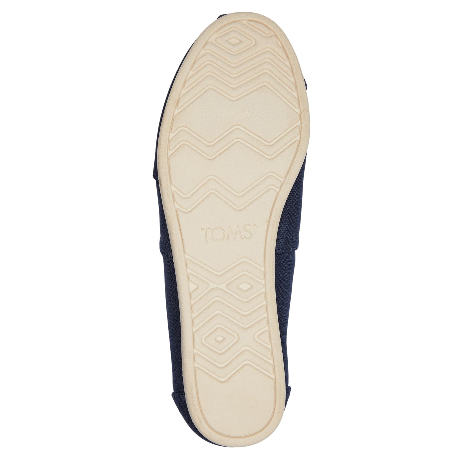 TOMS Classic Canvas - Women's Navy Recycled Cotton Canvas Shoe Deals Outlet