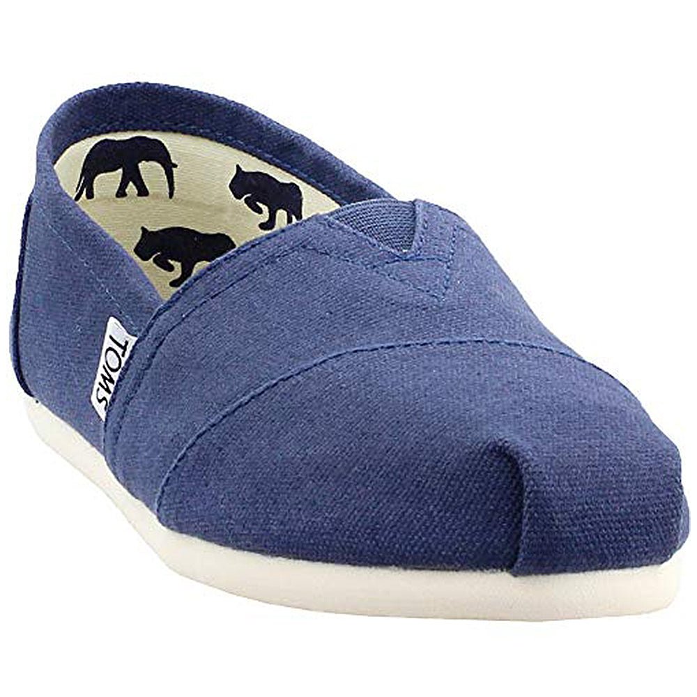 TOMS Classic Canvas - Women's Blue Shoe Deals Outlet