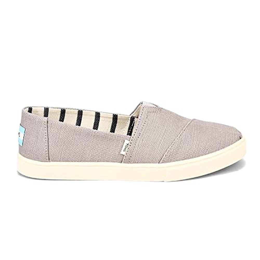 TOMS Classic Canvas - Women's Morning Dove Heritage Canvas Cupsole Shoe Deals Outlet