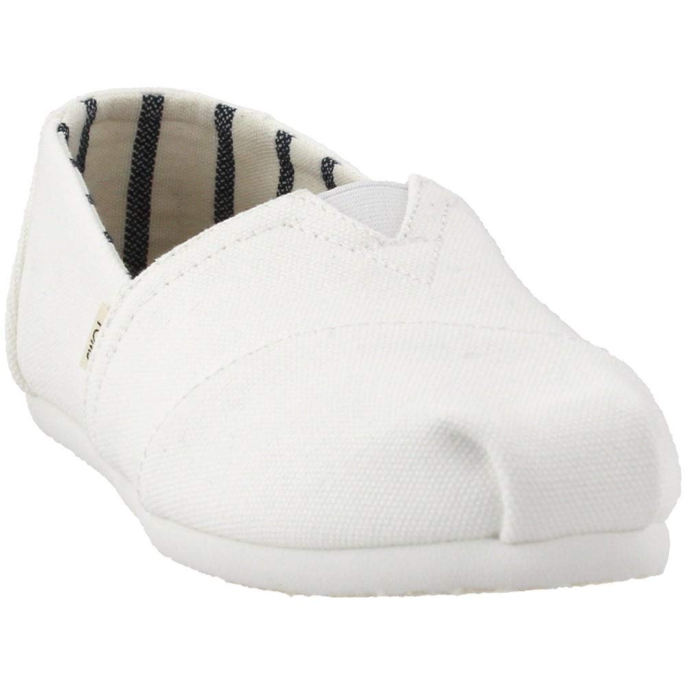 TOMS Classic Canvas - Women's White Canvas Shoe Deals Outlet