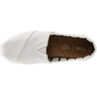 TOMS Classic Canvas - Women's White Canvas Shoe Deals Outlet