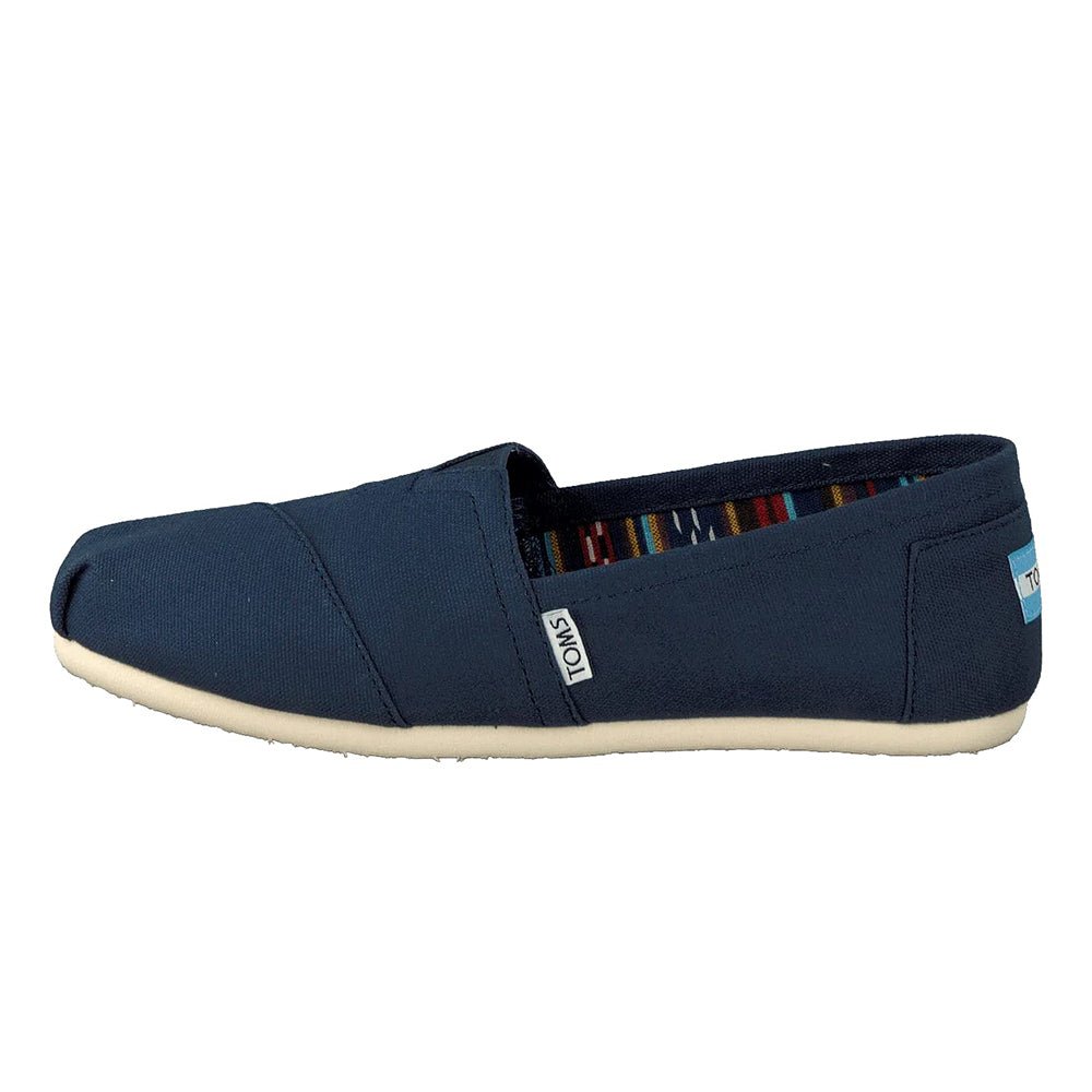 TOMS Classic Canvas - Women's Blue Navy Canvas 410 Shoe Deals Outlet