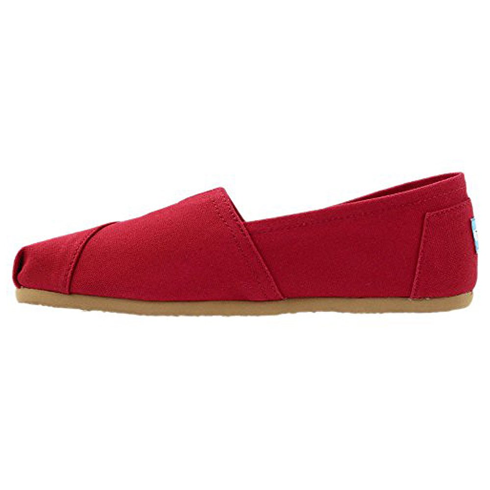 TOMS Classic Canvas - Women's Red Canvas Shoe Deals Outlet