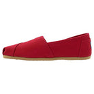 TOMS Classic Canvas - Women's Red Canvas Shoe Deals Outlet