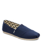 TOMS Classic Canvas - Women's Navy Recycled Cotton Canvas Shoe Deals Outlet