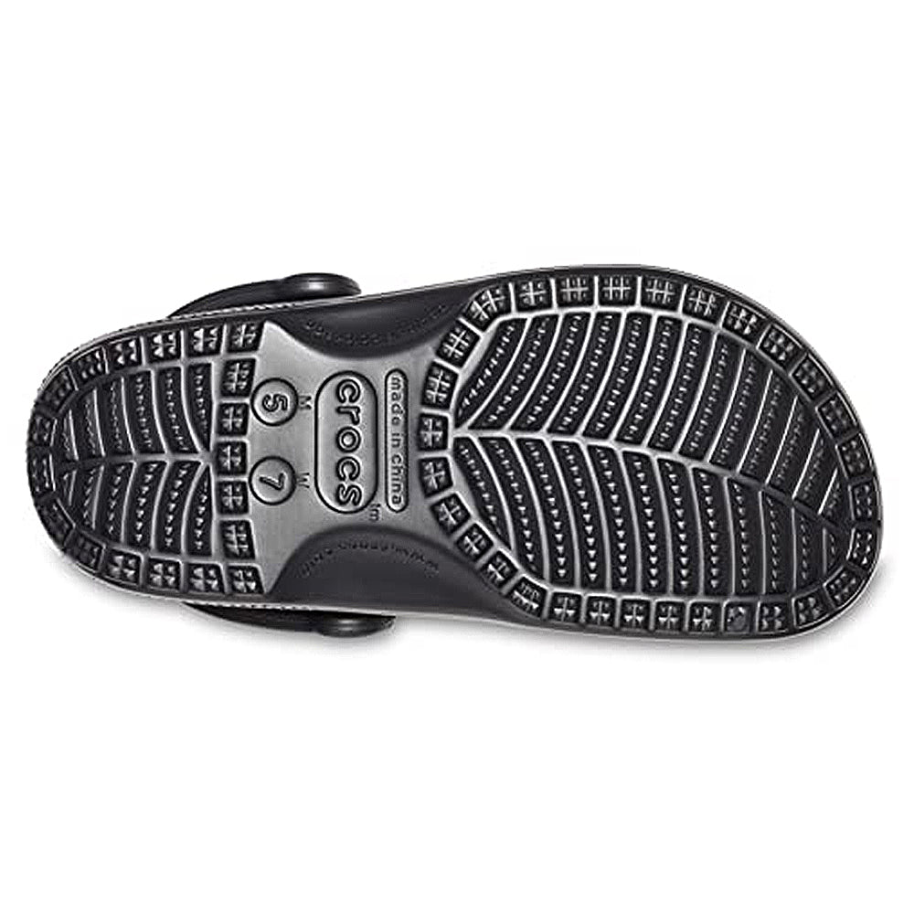 Crocs Classic Clog Basics - Unisex Black Shoe Deals Outlet