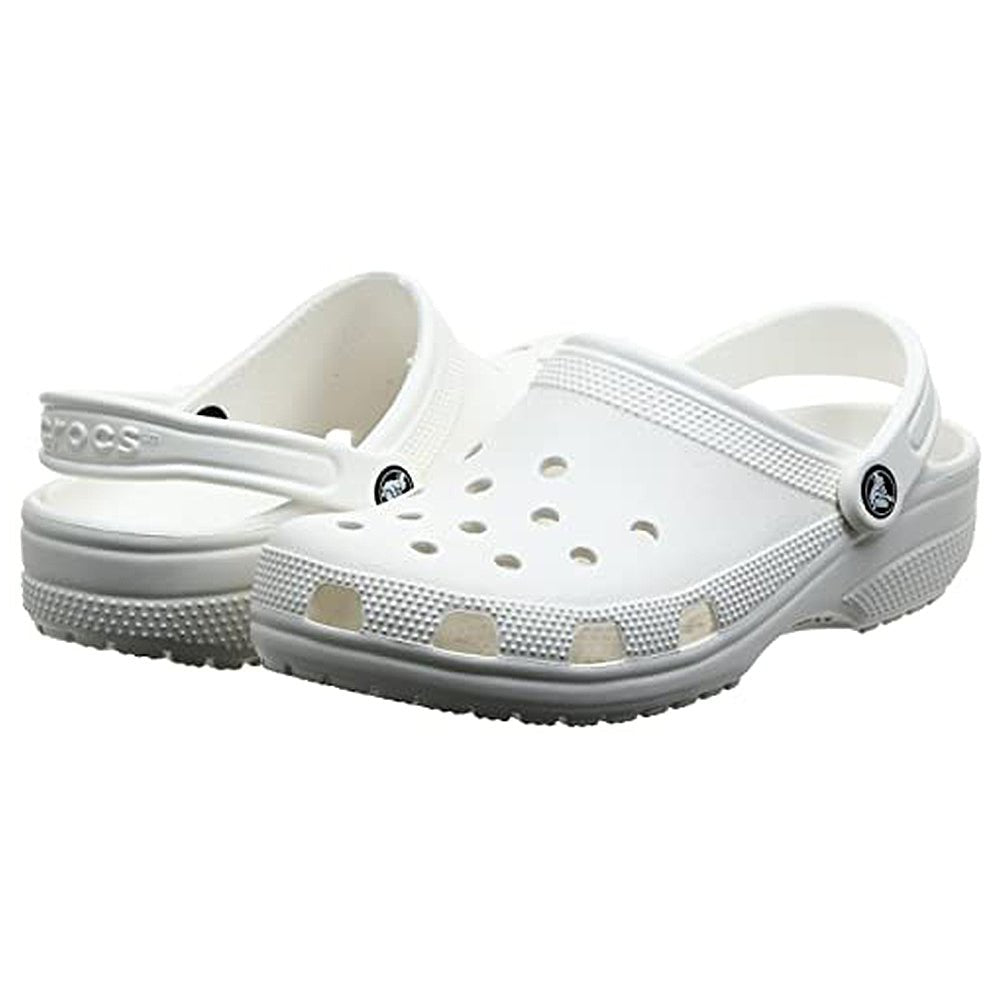 Crocs Classic Clog Basics - Unisex White Shoe Deals Outlet
