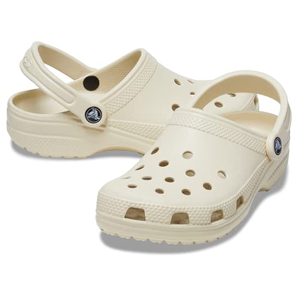 Crocs Classic Clog Basics - Unisex Bone Shoe Deals Outlet