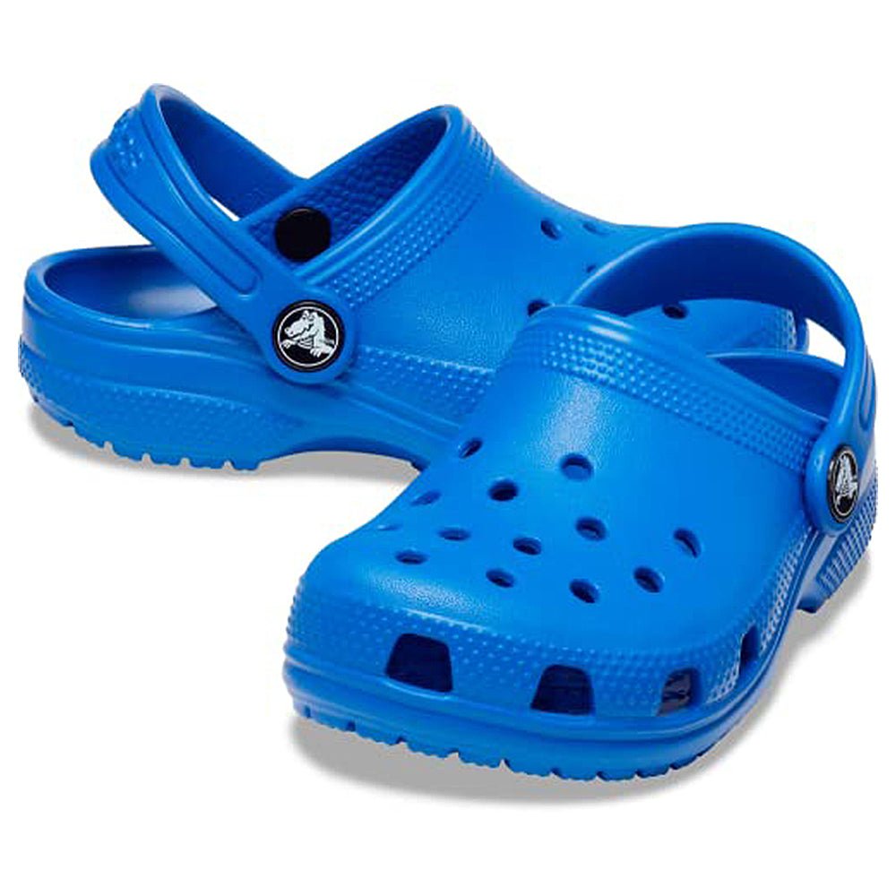 Crocs Classic Clog - Kids Blue Bolt Shoe Deals Outlet