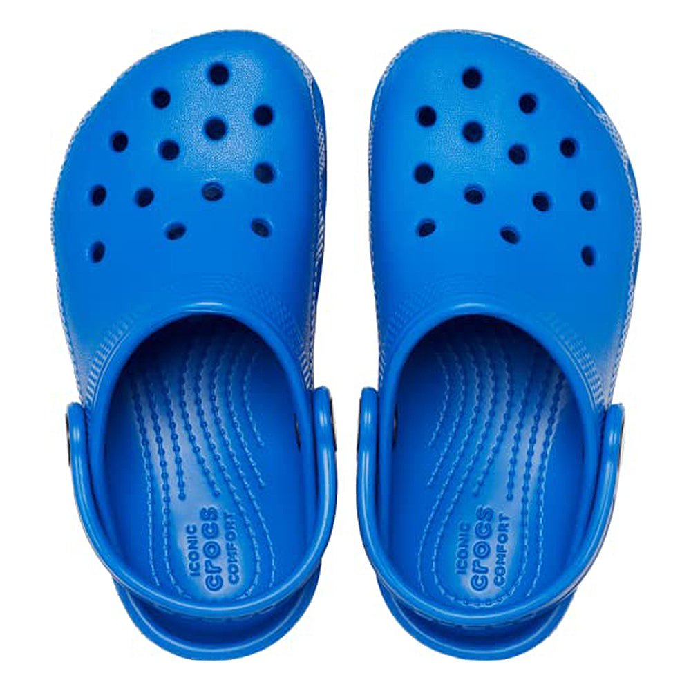 Crocs Classic Clog - Kids Blue Bolt Shoe Deals Outlet