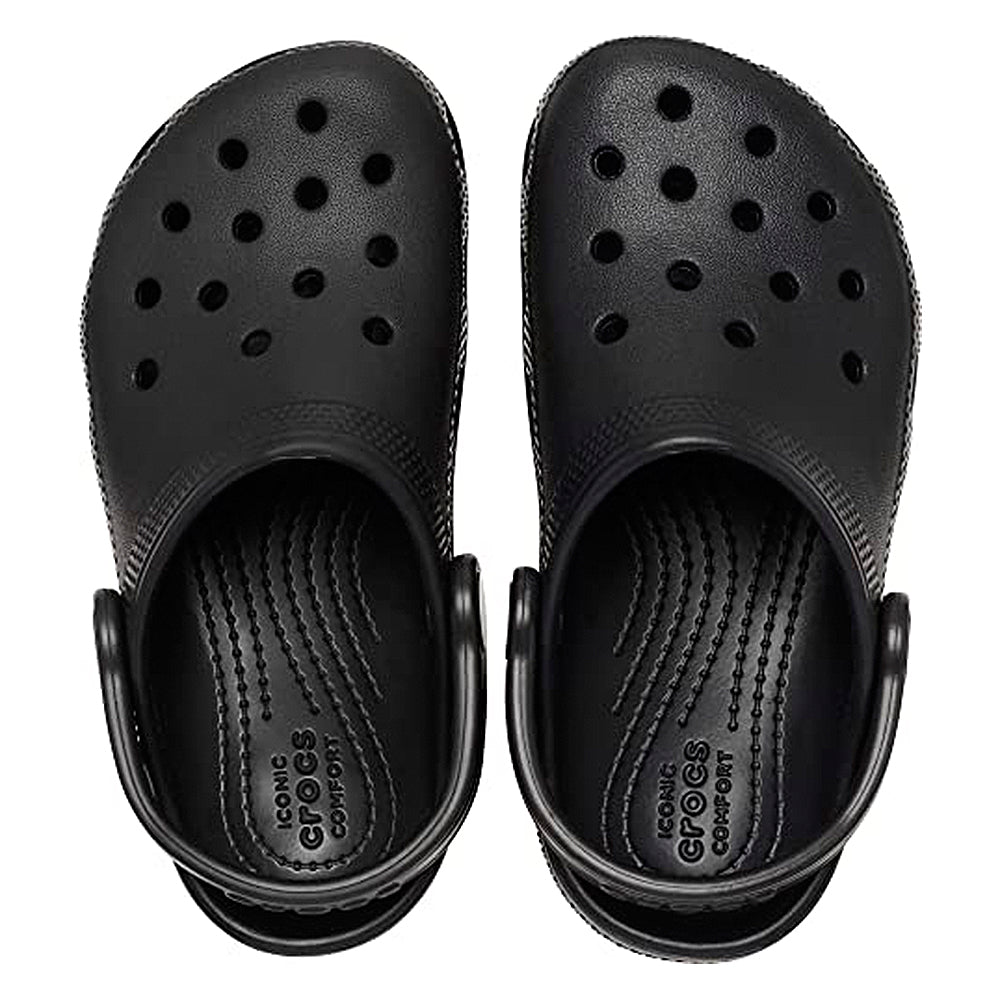 Crocs Classic Clog - Kids Black Shoe Deals Outlet