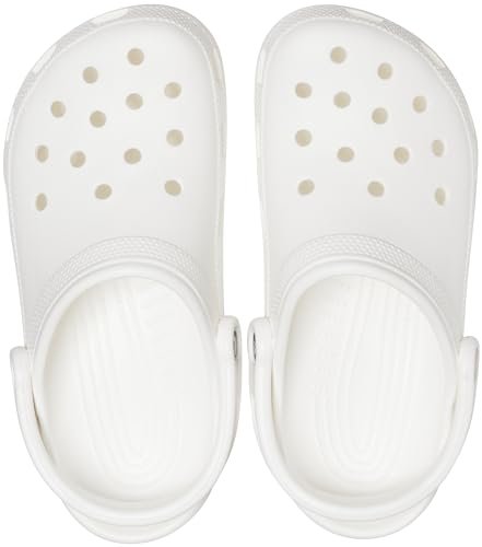 Crocs Classic Clog - Men's White Shoe Deals Outlet