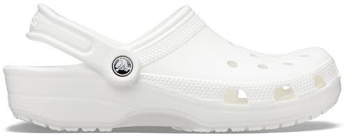 Crocs Classic Clog - Men's White Shoe Deals Outlet