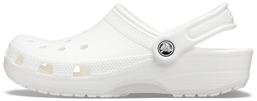Crocs Classic Clog - Men's White Shoe Deals Outlet